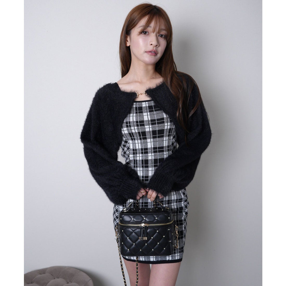 リップサービス LIP SERVICE 【形が選べる】フェザーチェック