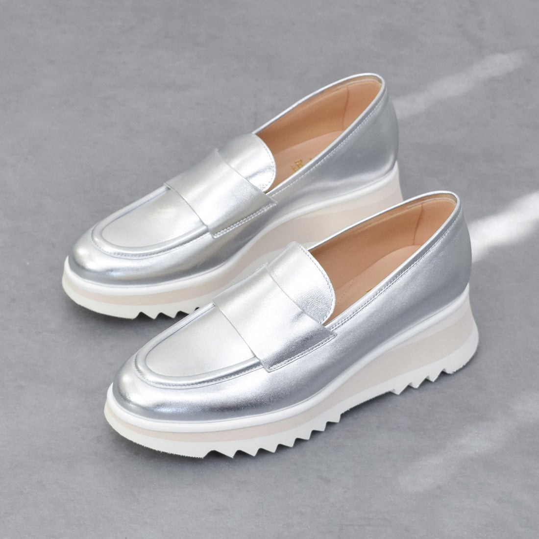 ルカ グロッシ Luca Grossi ヒールアップEVAソールローファー