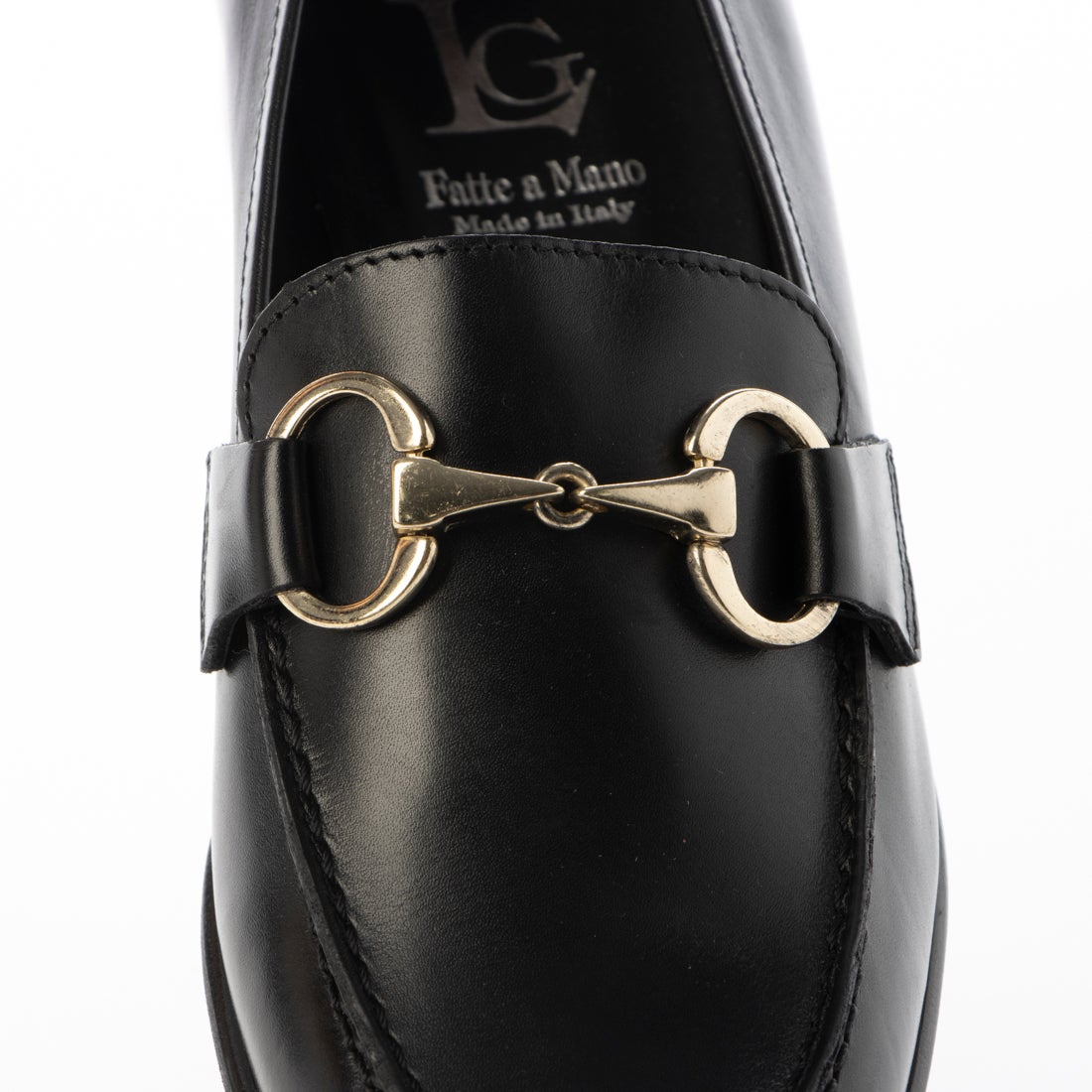 ルカ グロッシ Luca Grossi ビットローファー （ブラック