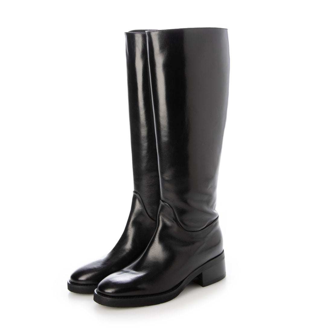 ルカ グロッシ Luca Grossi ロングブーツ （ブラック） -インポート