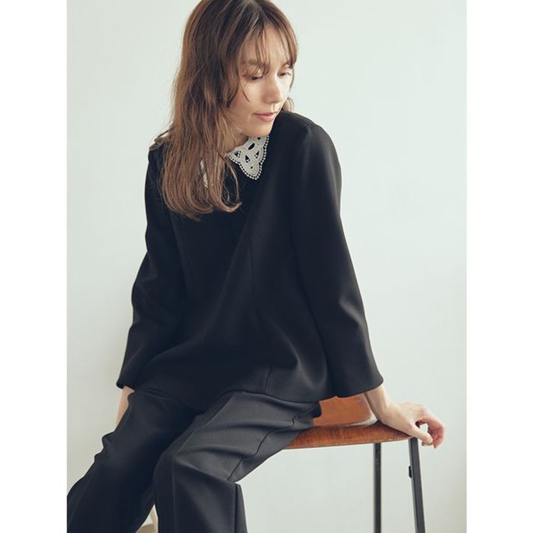 ミラ オーウェン Mila Owen 【セットアイテム】2wayレースカラー