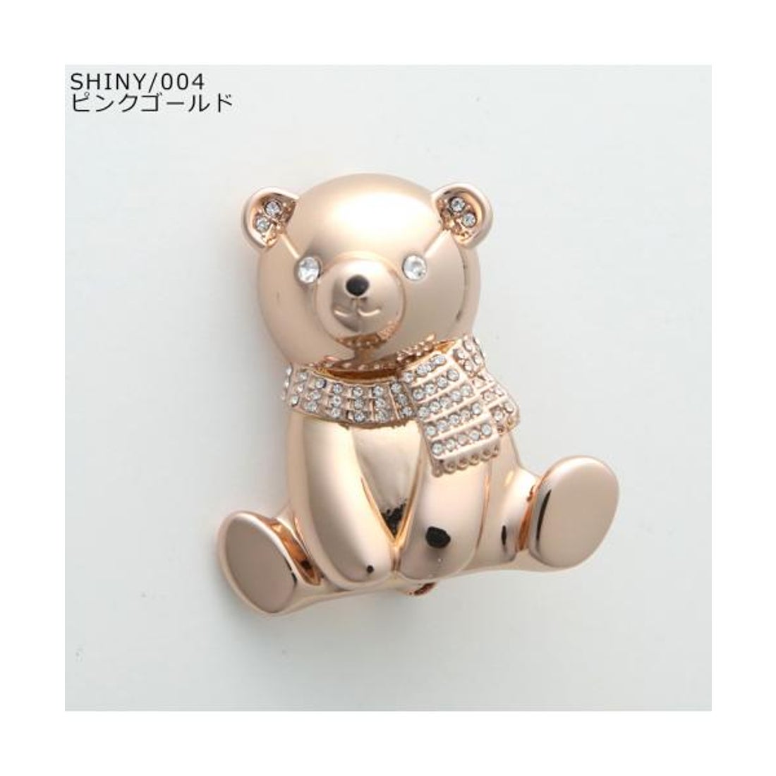 マックスマーラ Max Mara MAX MARA ブローチ TEDDYBROOCH SHINY テディ