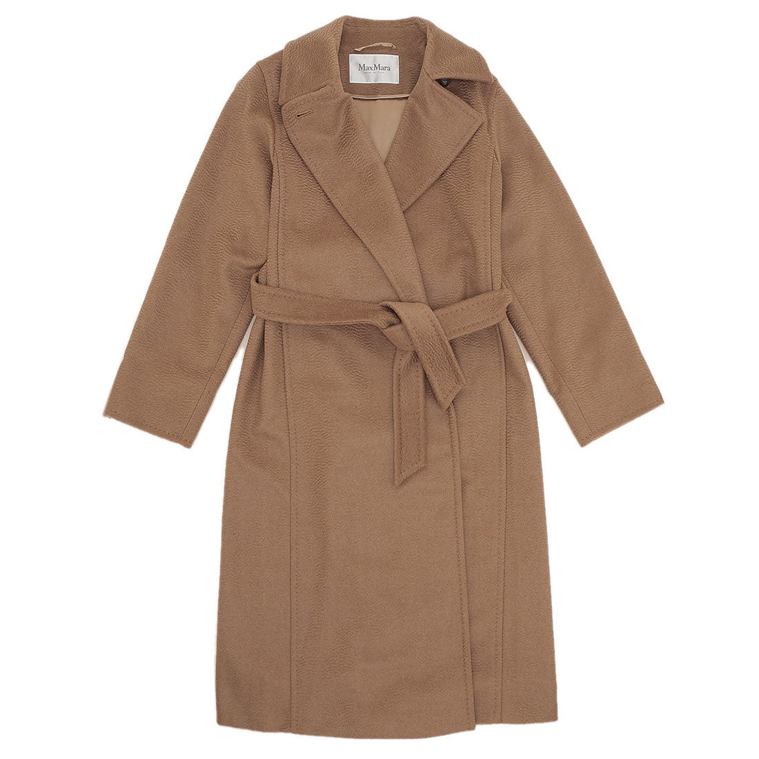 マックスマーラ Max Mara コート マニュエラ ベルト付き ブラウン