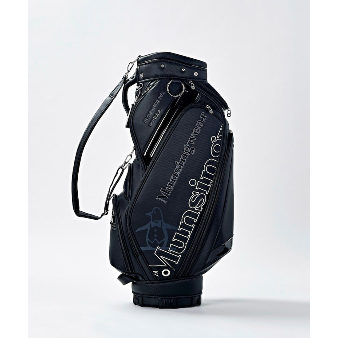 MUNSINGWEAR スポーティデザインキャディバッグ(3.7kg/9.5型/6分割/47
