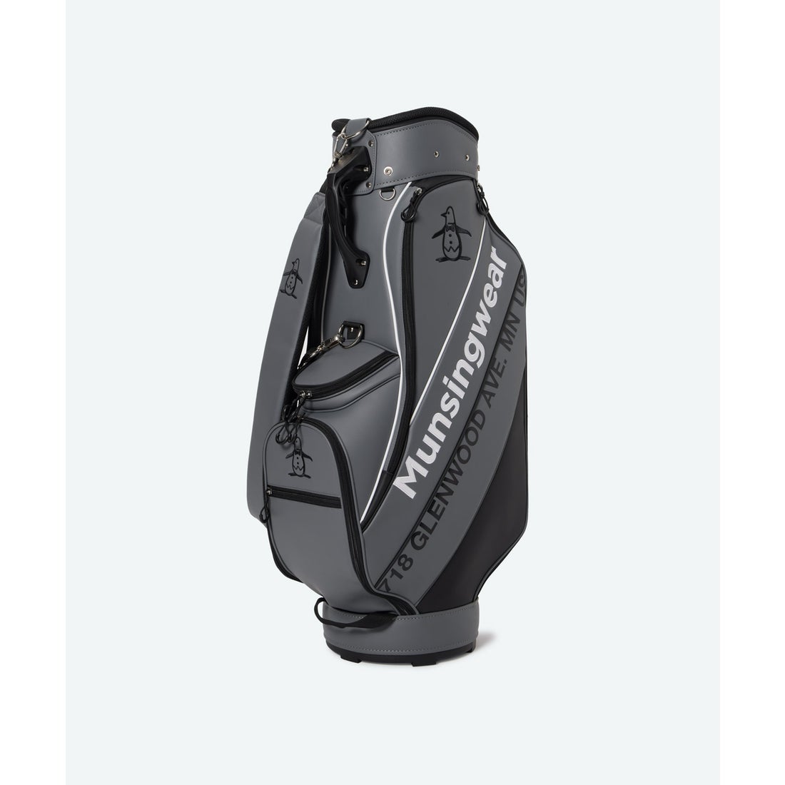 マンシングウェア MUNSINGWEAR バイカラーキャディバッグ（9.5型