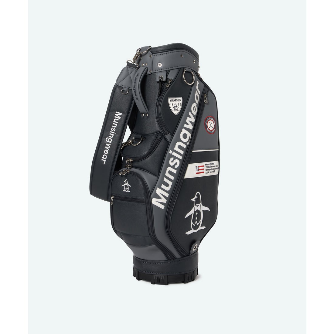 マンシングウェア MUNSINGWEAR キャディバッグ（9.5型） -デサント