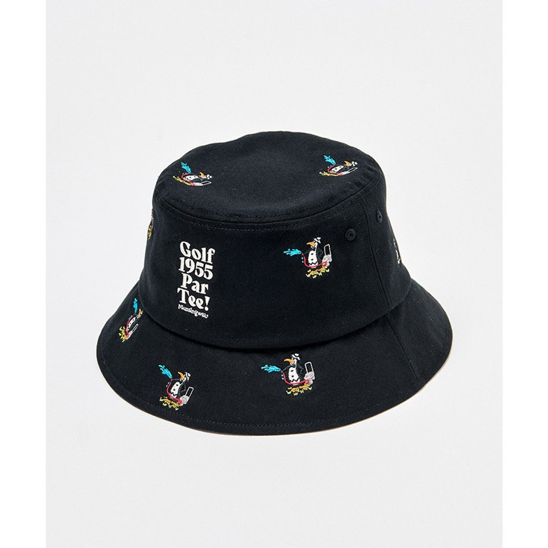 マンシングウェア MUNSINGWEAR キャラクターペンギン柄 バケットハット