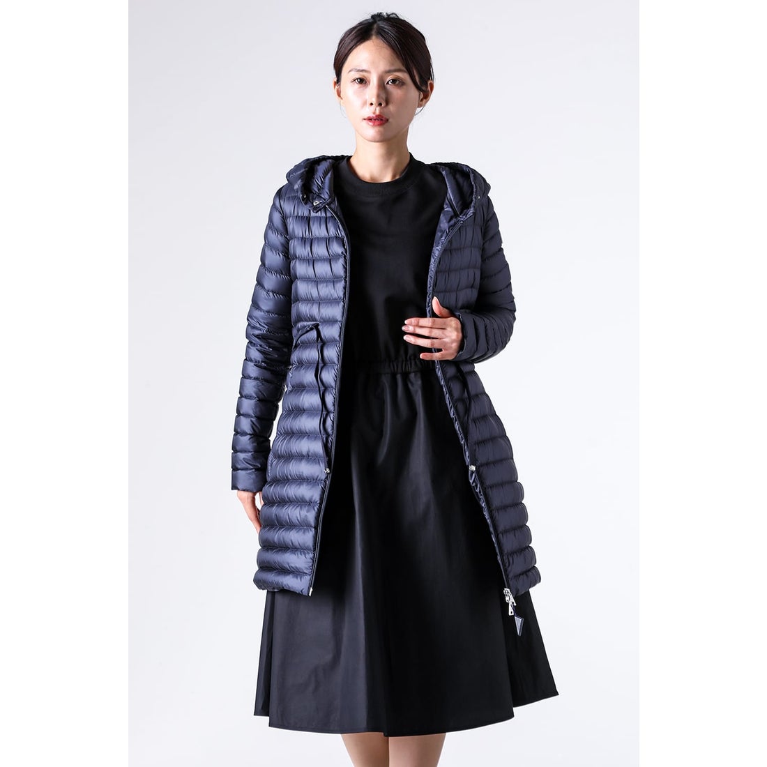 MONCLER Barbel Long Parka Coat （Navy） - Osaka / Kyoto, Ship