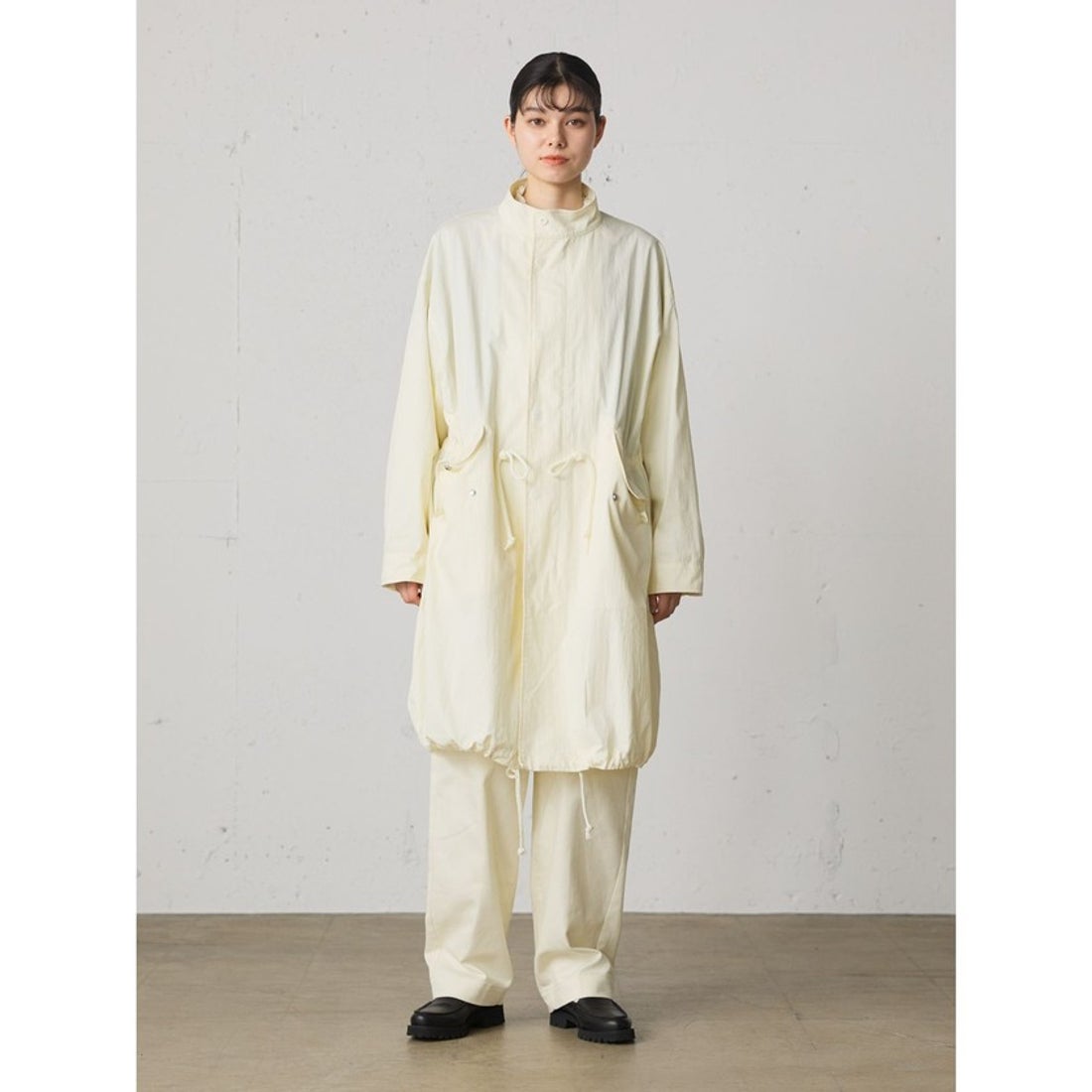 ミディウミ MidiUmi MidiUmi ライナー付きフィールドコート （ブラック