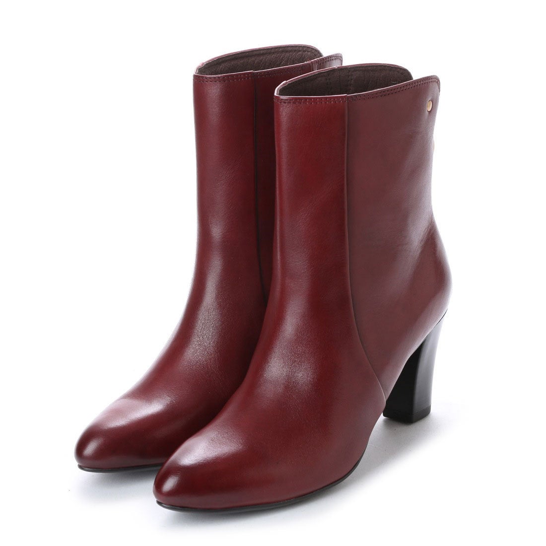 ショートブーツ 21193 （バーガンディ） -モードカオリ MODE KAORI