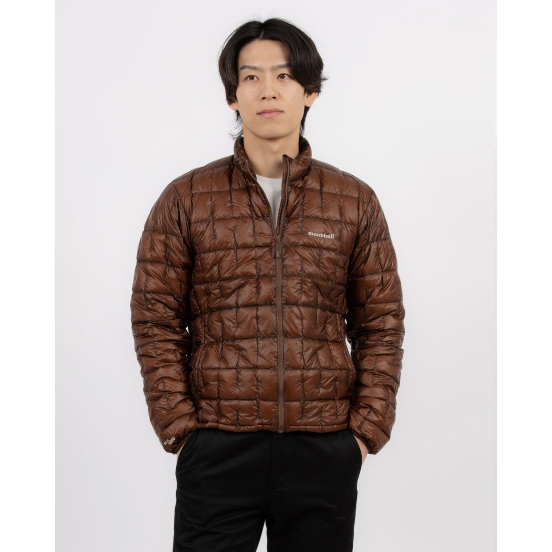 モンベル mont-bell モンベル ダウンジャケット （ブラウン