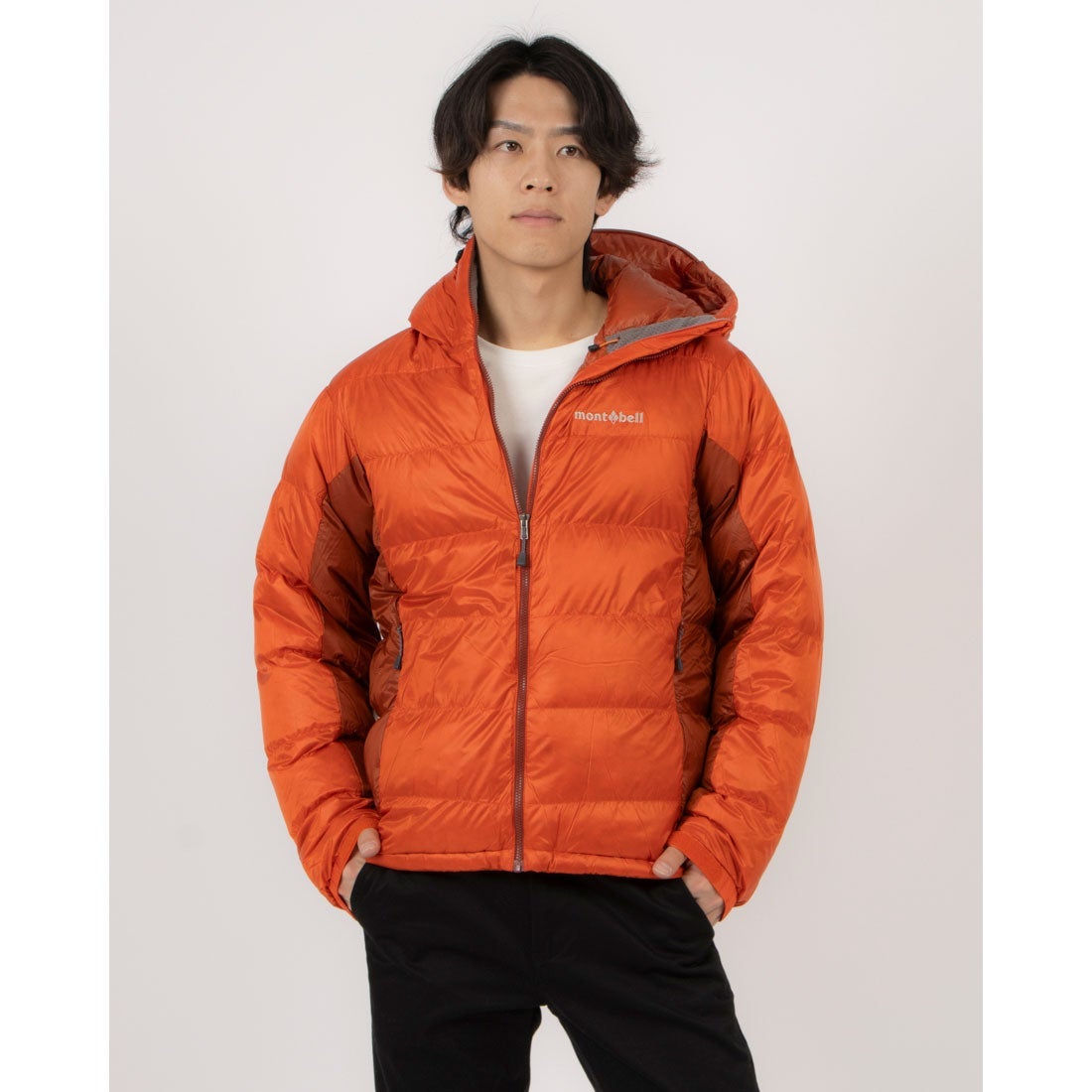 モンベル mont-bell アルパイン ダウンパーカ Men's （オレンジ） -靴