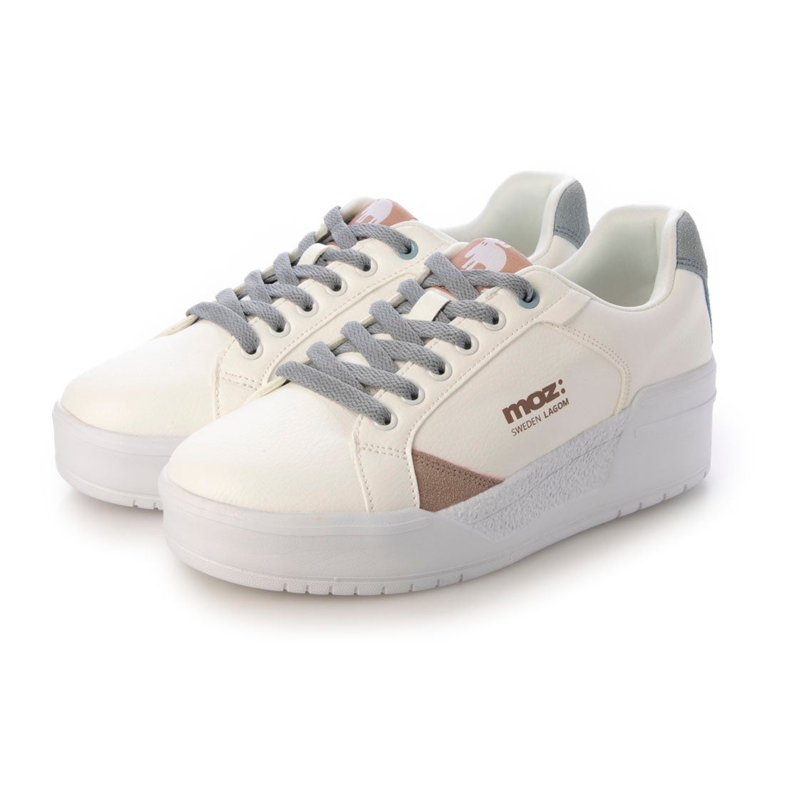 モズ moz レディース スニーカー 軽量 厚底 疲れない 歩きやすい moz