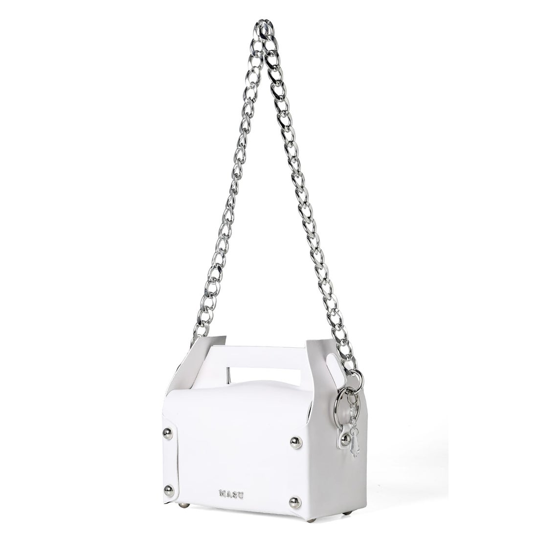 エムエーエスユー MASU Leather Cake Bag （WHITE） 通販 大阪心斎橋