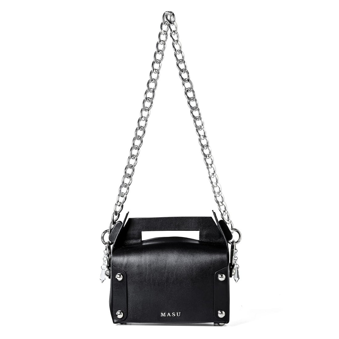 エムエーエスユー MASU Leather Cake Bag （BLACK） -デザイナーズ