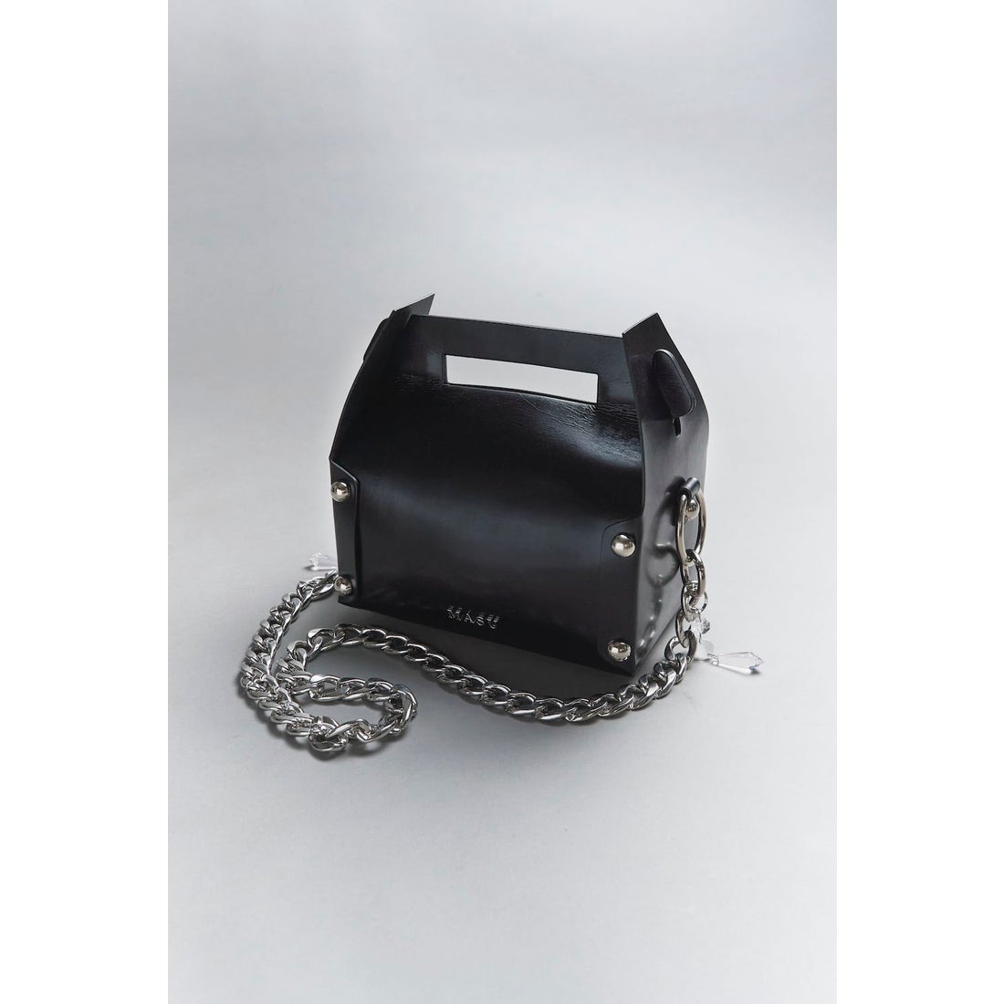 エムエーエスユー MASU Leather Cake Bag （BLACK） -デザイナーズ