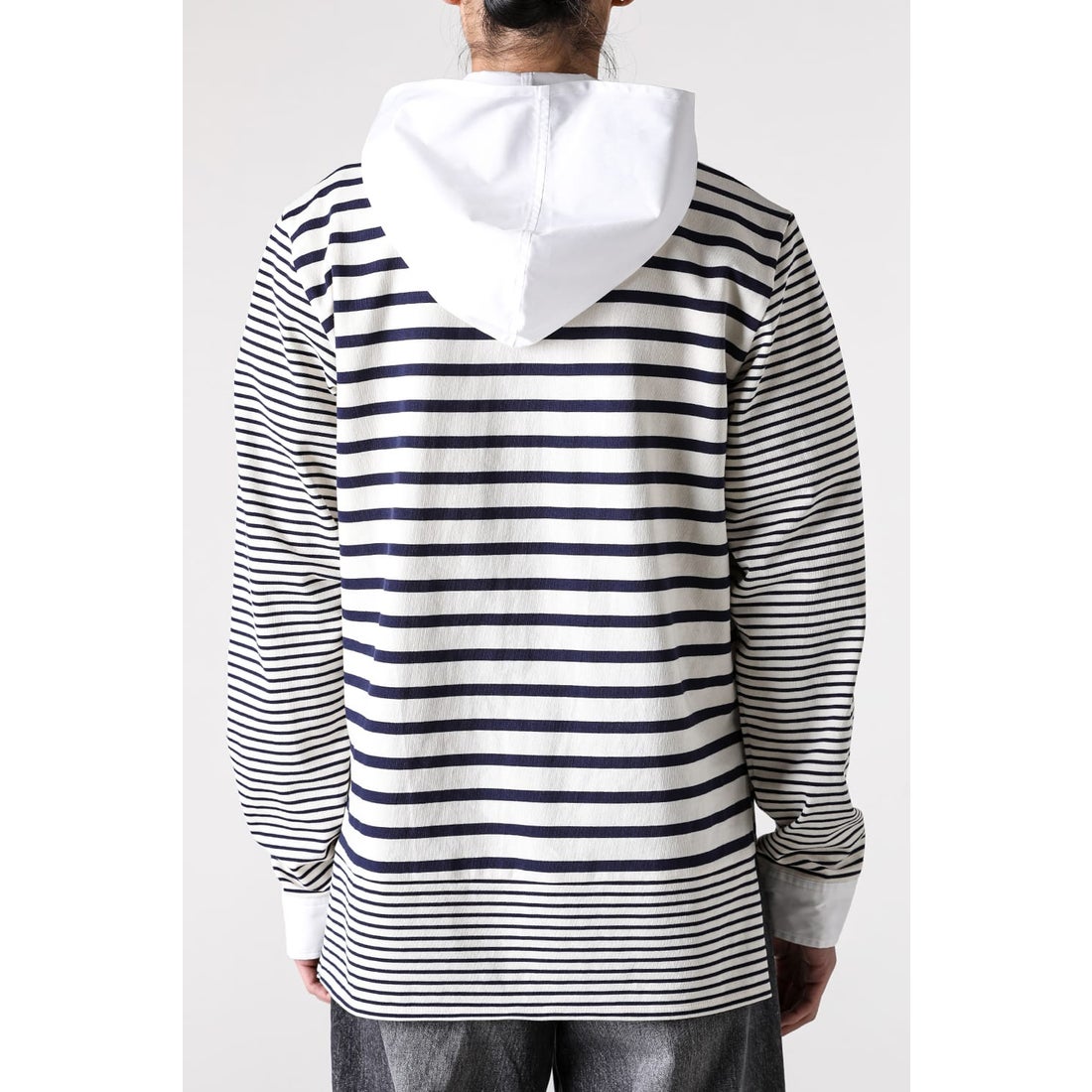 エムエーエスユー MASU Marine Pullover Shirt （Navy） -FASCINATE