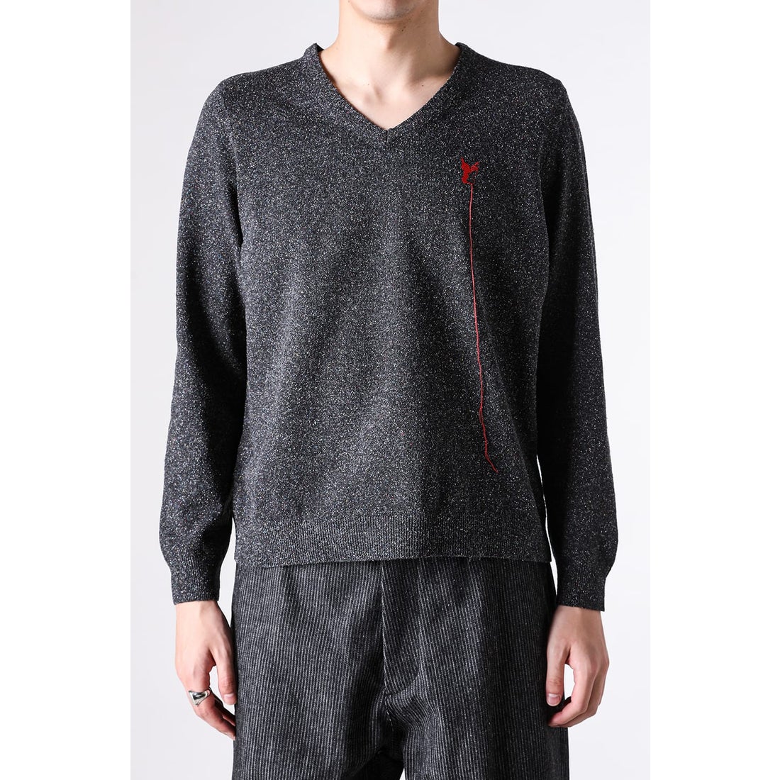 エムエーエスユー MASU SILK NEP SWEATER （BLACK） -FASCINATE