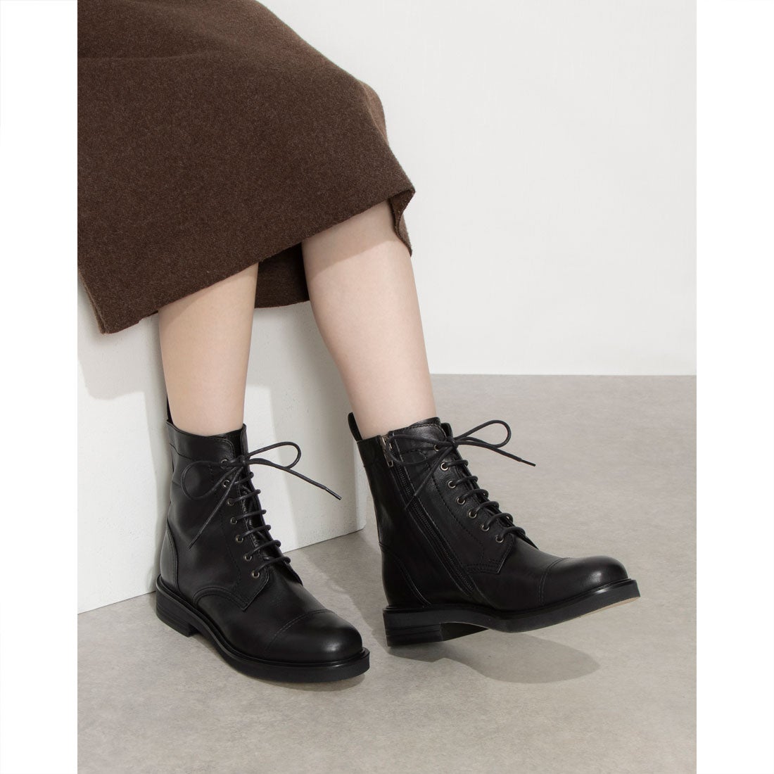 マーガレット・ハウエル アイデア MARGARET HOWELL idea レースアップ