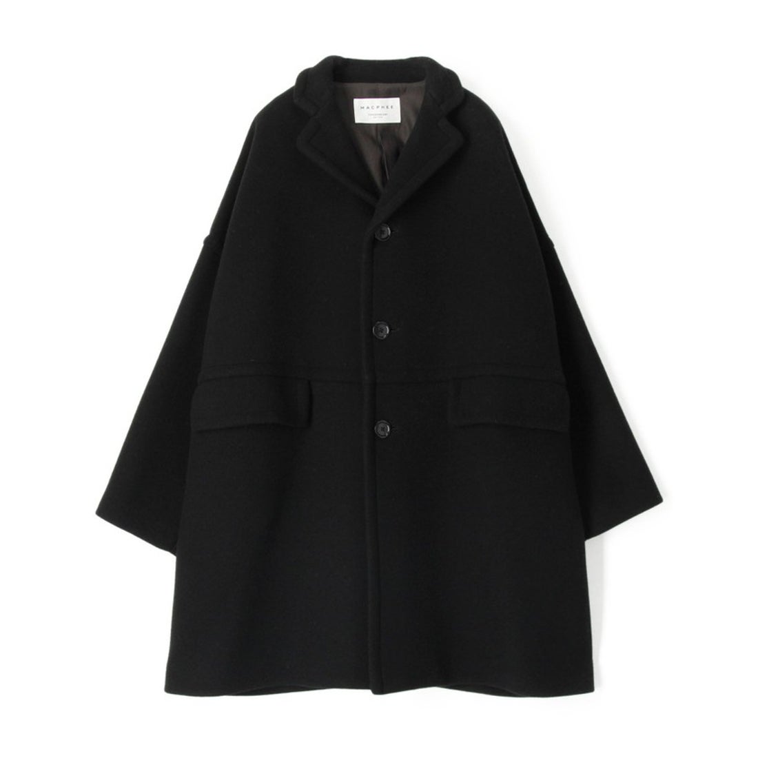 マカフィー MACPHEE パイルメルトン オーバーサイズドコート （19