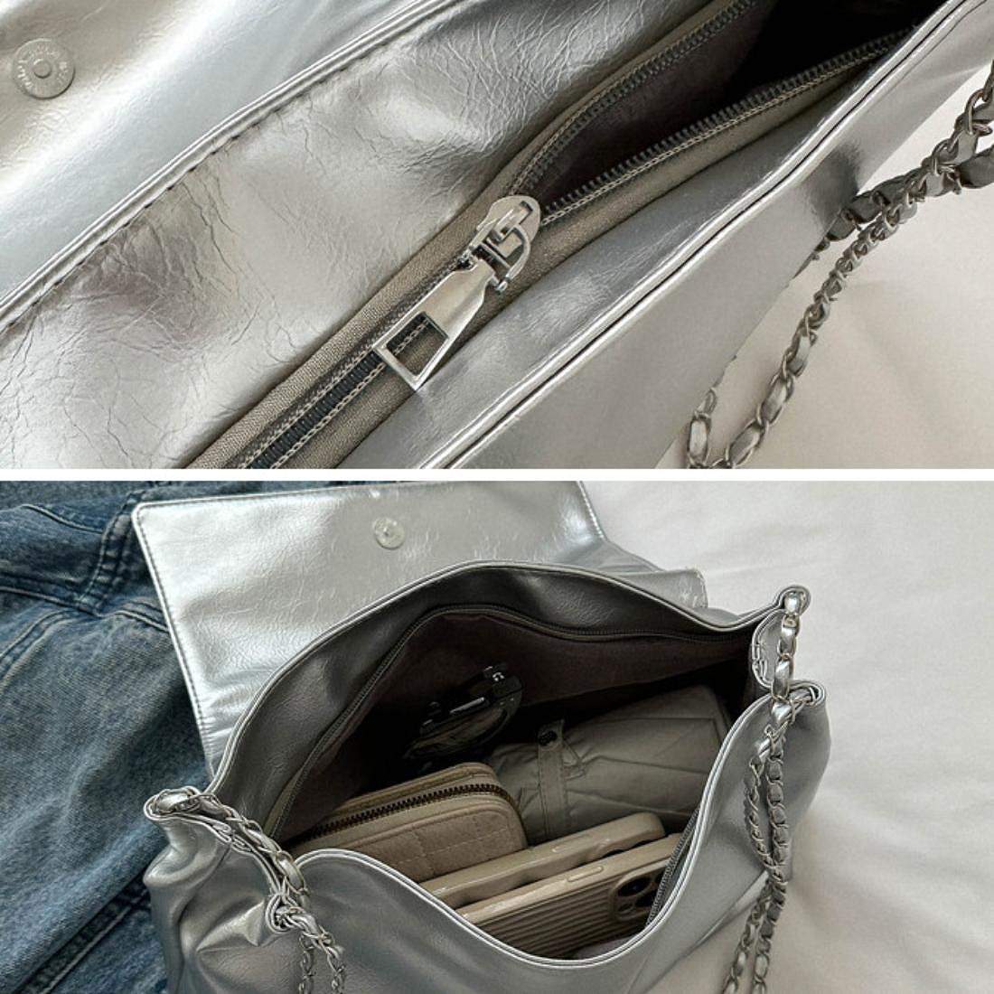 メゾンドラティール maison de LATIR 2wayチェーンショルダーバッグ