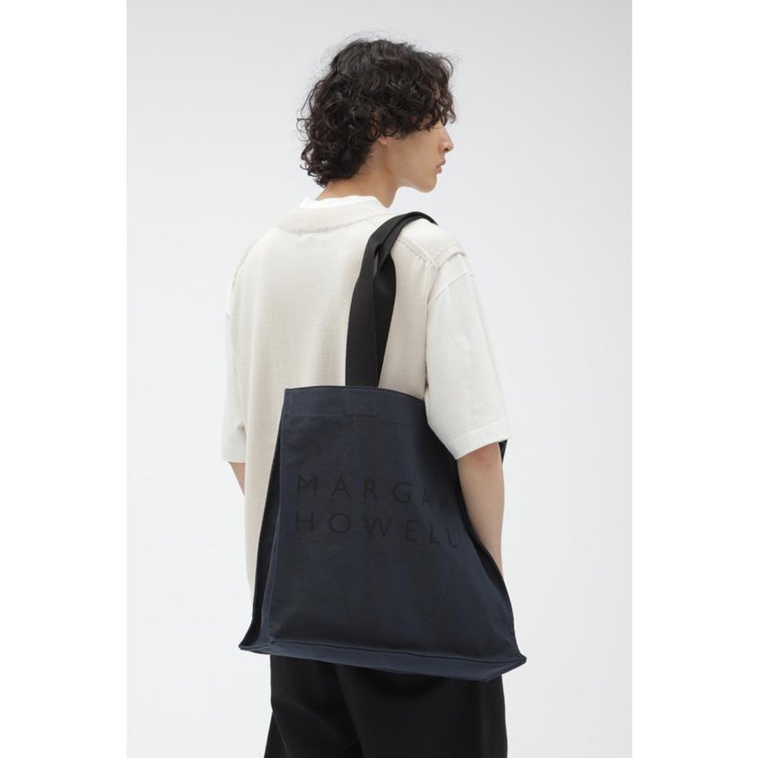 マーガレット・ハウエル MARGARET HOWELL DRY COTTON CANVAS （NAVY