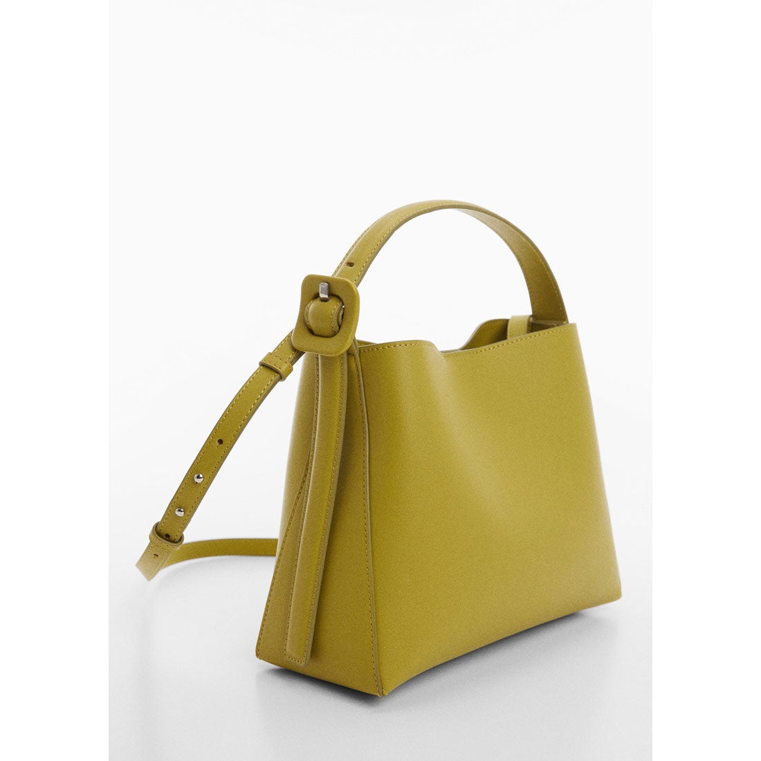 ショルダーバッグ P-- WINNIE （イエローグリーン） -MANGO - マンゴ