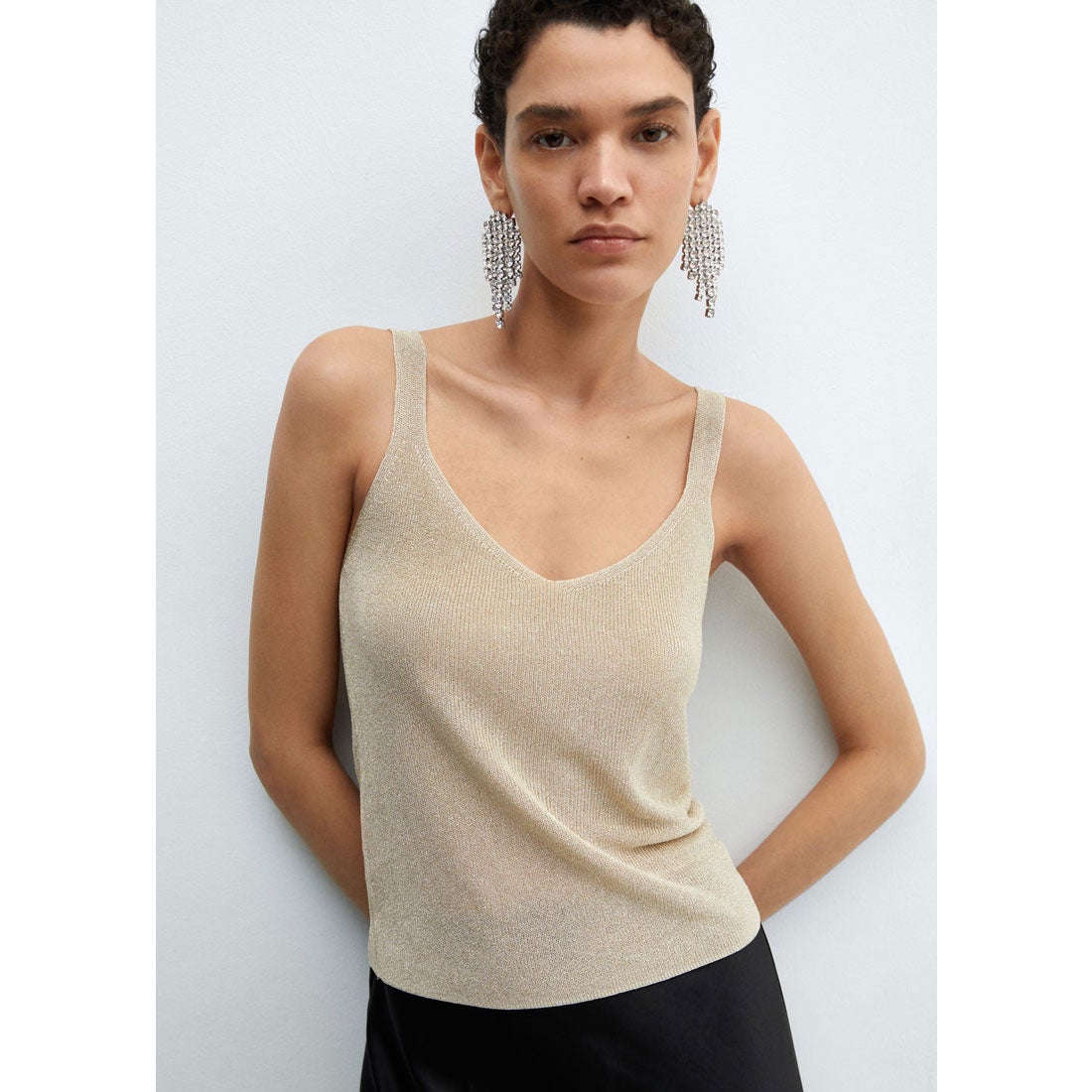 キャミソール .-- KLING （ゴールド） -MANGO - マンゴ公式オンライン