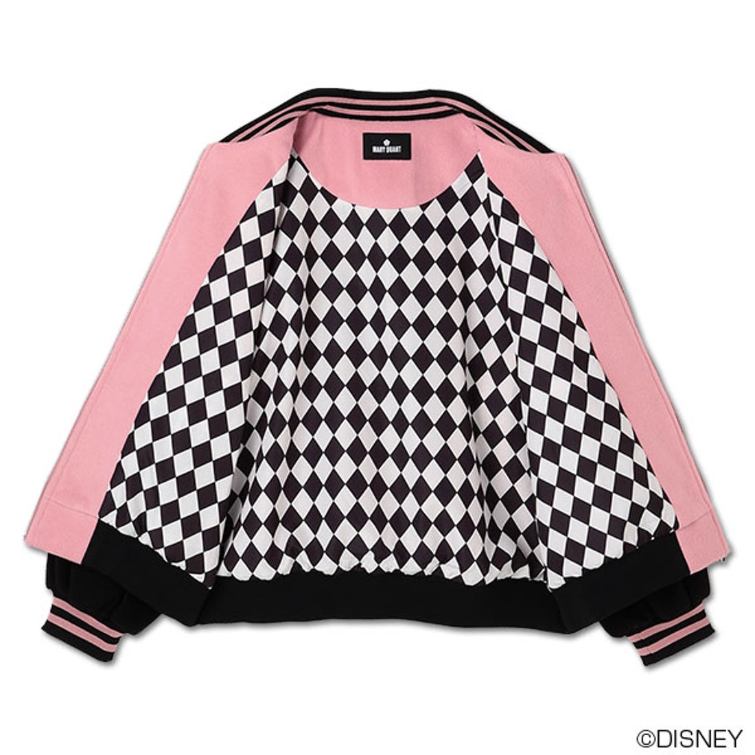 マリークワント MARY QUANT チェシャ猫デザインブルゾン （ピンク