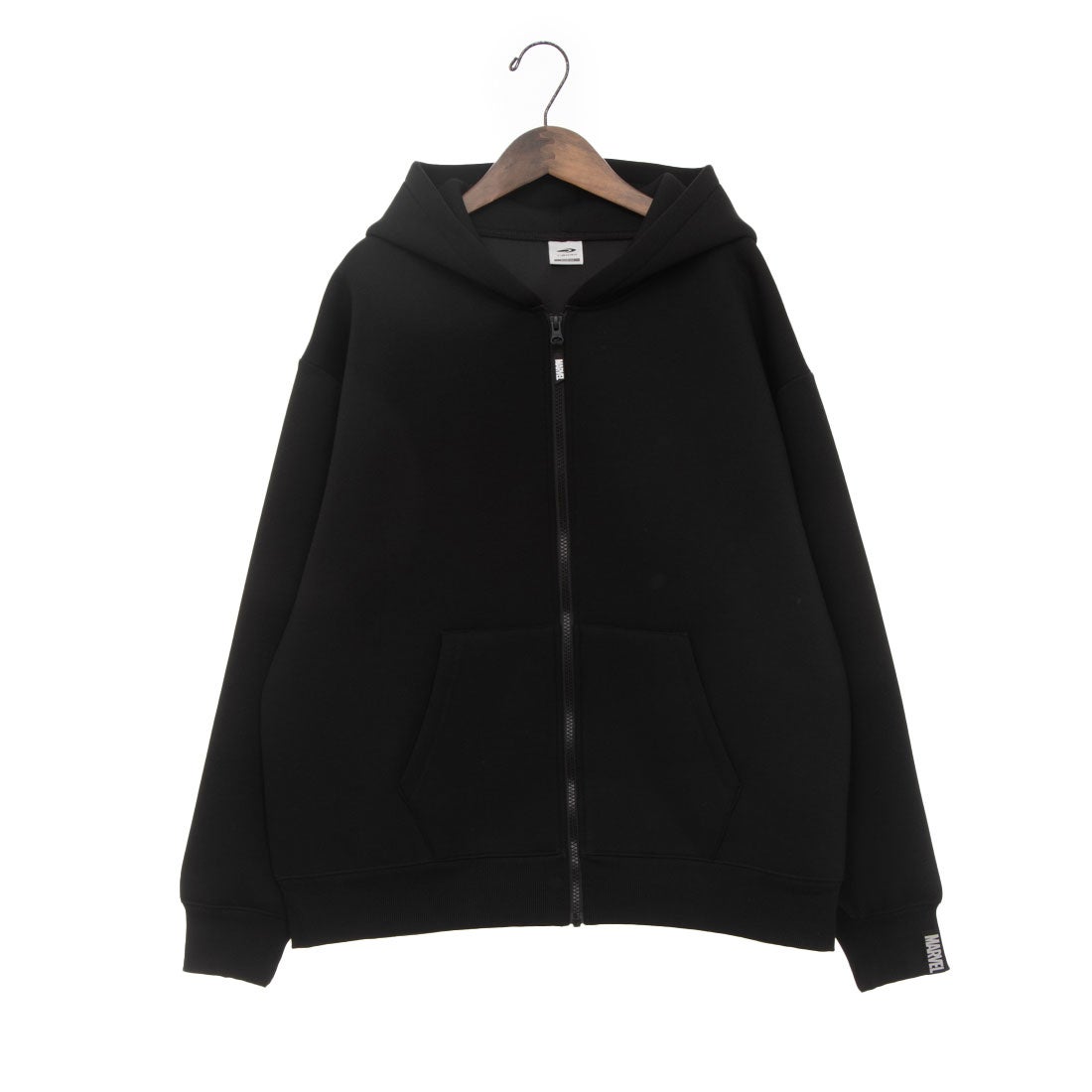 MARVEL × MAZZEL コラボ ジップパーカー 黒 L ☆ 匿名配送 MAZZEL