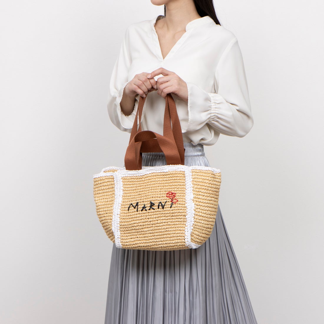 マルニ MARNI SHMP0121L0 P6769 ZO762 （ナチュラル雑材） -レディース