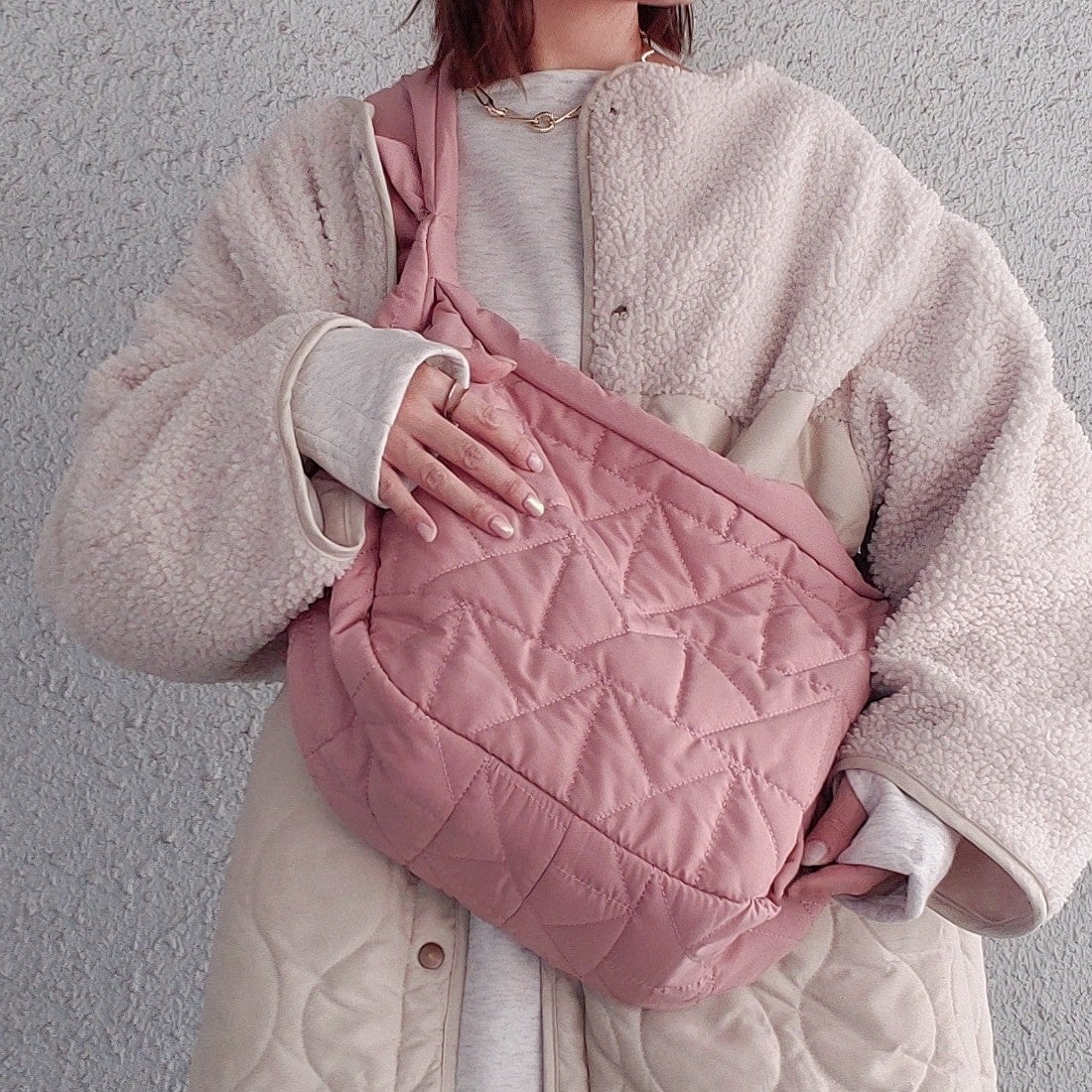 メゾンヴェール maison vert 【超軽量！】キルティングショルダー