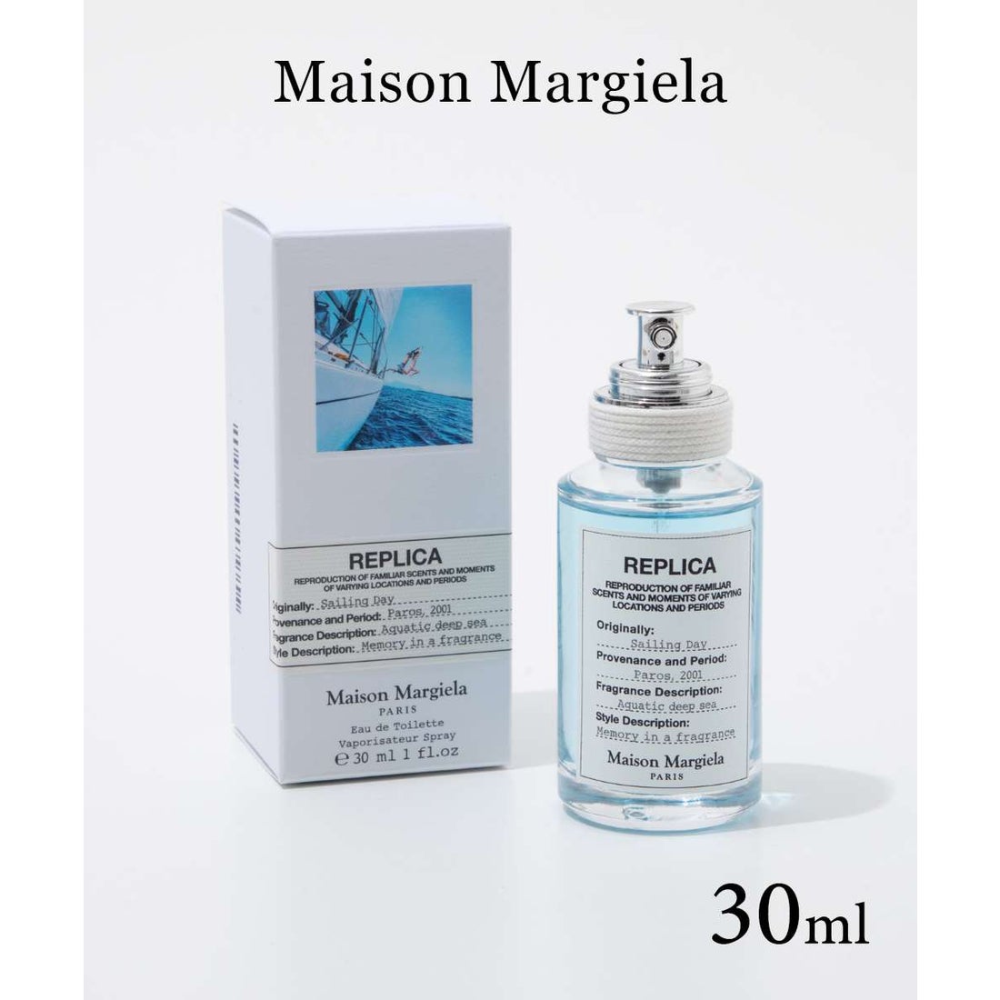 メゾン マルジェラ MAISON MARGIELA REPLICA セーリングデイ EDT 30ml