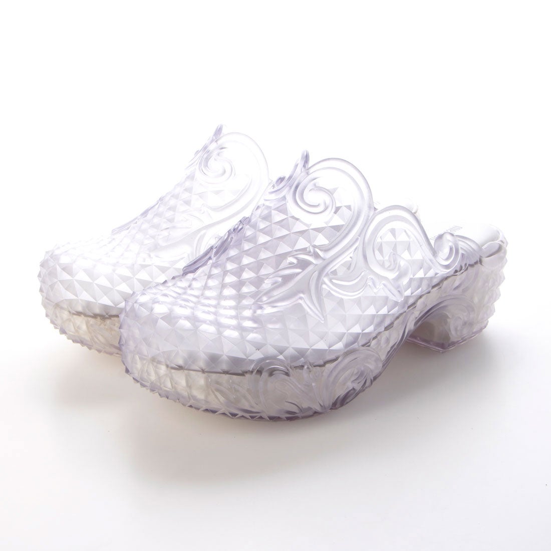 メリッサ melissa MELISSA COURT CLOG + Y.PROJECT AD （CLEAR/WHITE
