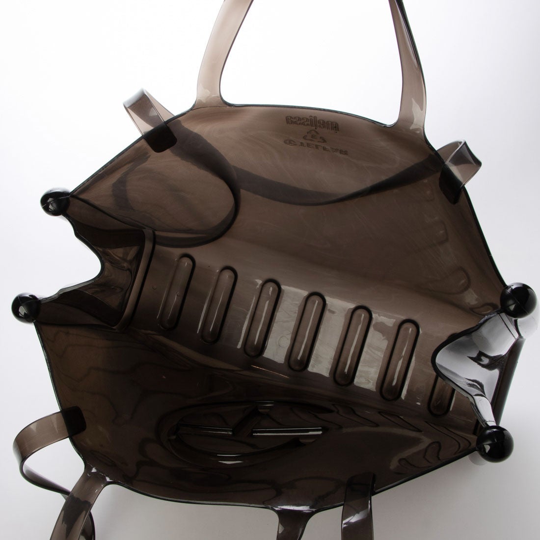 メリッサ melissa MELISSA LARGE JELLY SHOPPER BAG + TELFAR （CLEAR