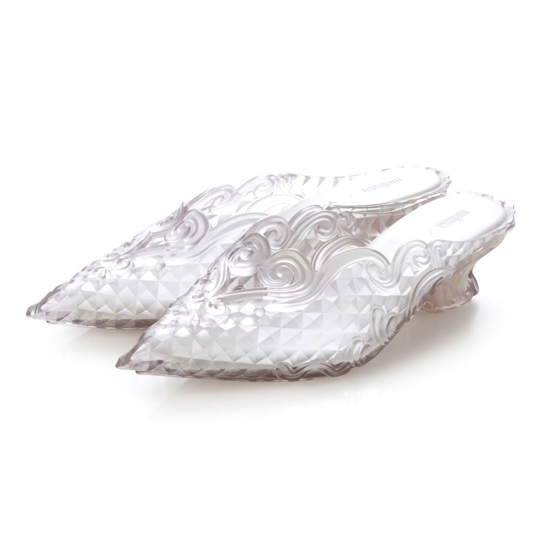 メリッサ melissa MELISSA COURT SHOE + Y.PROJECT AD （CLEAR/WHITE
