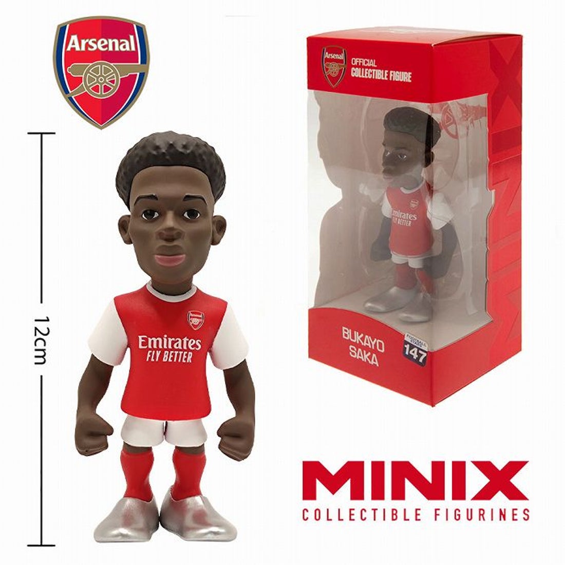MINIX フィギュア アーセナル サカ Arsenal 147 代表・クラブウェア