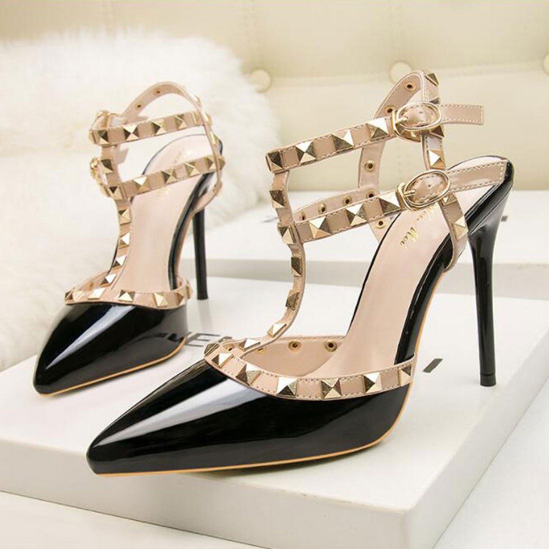 miniministore サンダルパンプス ハイヒール -靴＆ファッション通販