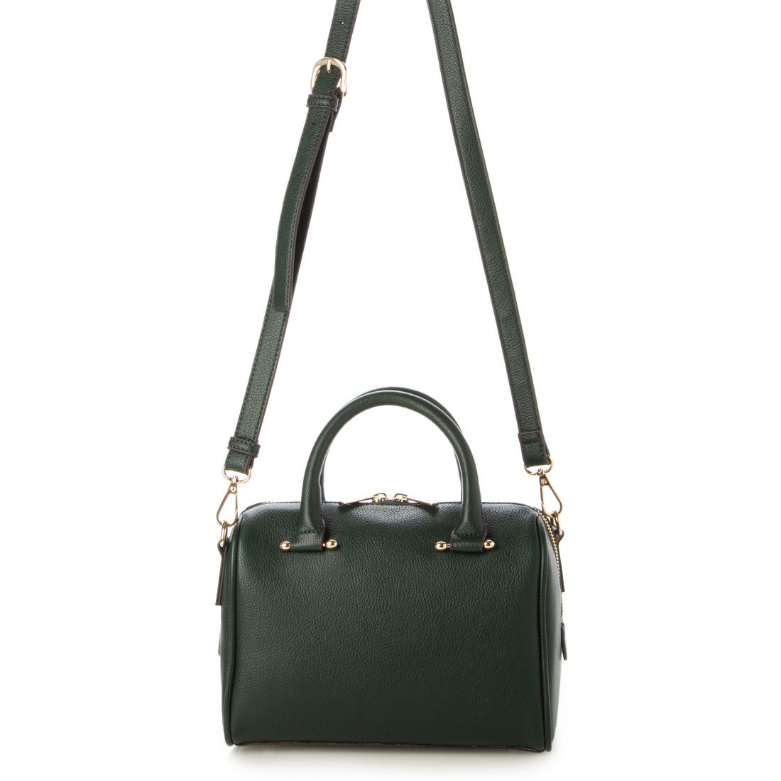 ミアン MIAN PIERIS / 2wayミニボストンバッグ（ダークグリーン） -靴