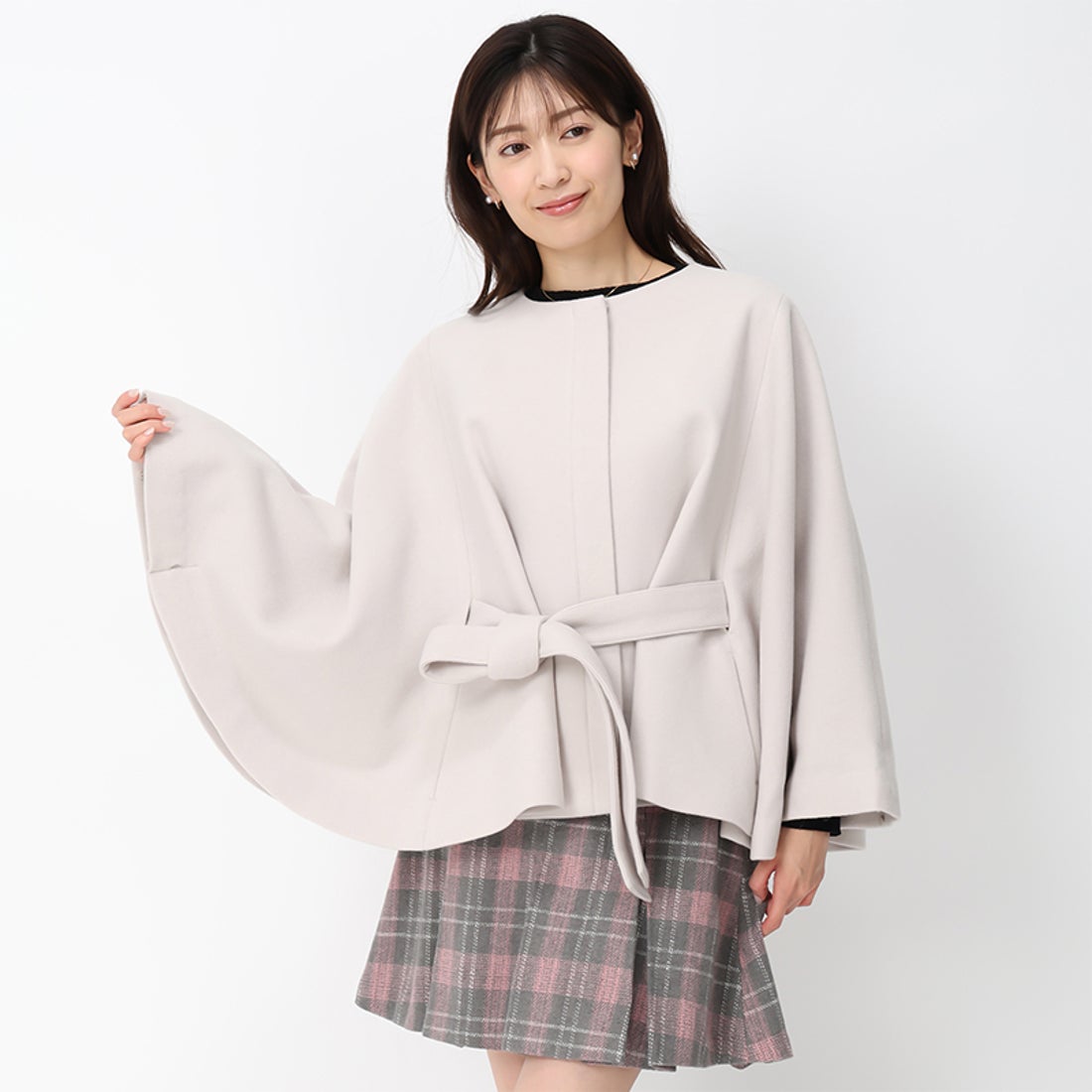 ミッシュマッシュ MISCH MASCH □2024秋冬新作□ポンチョコート