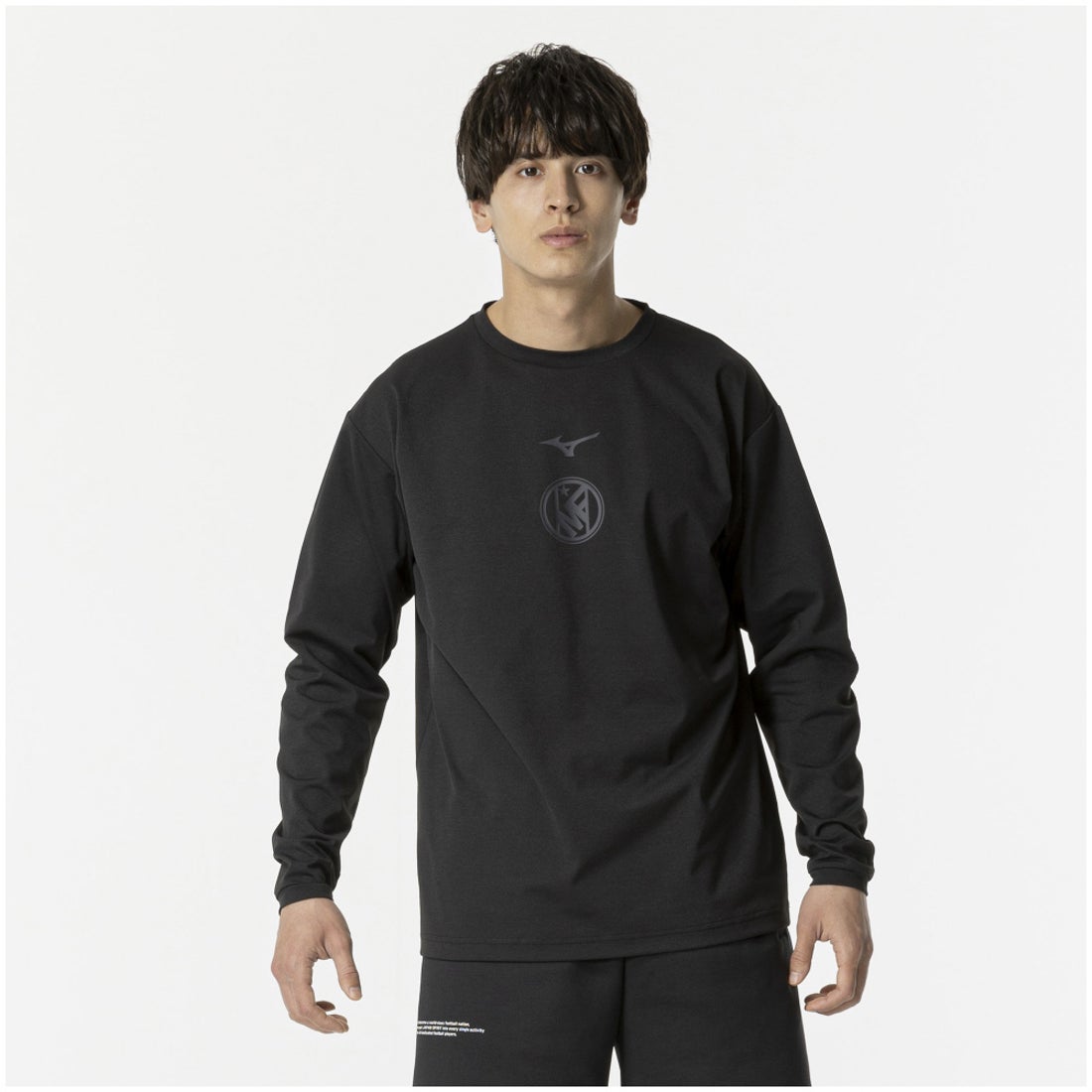 MIZUNO ミズノ MZFB ソフトドライ ロングスリーブTシャツ(ブラック