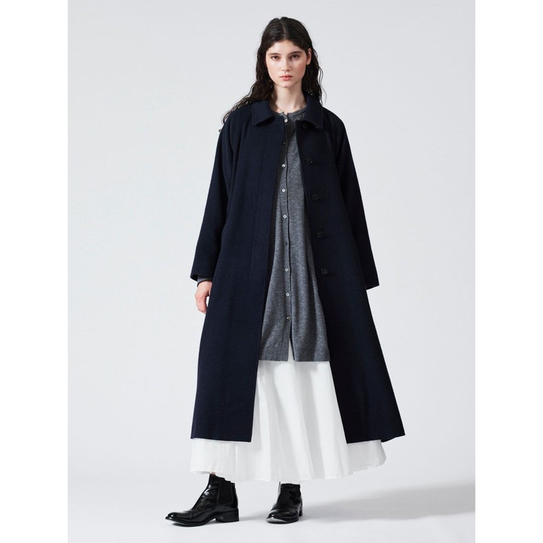 ミズイロインド mizuiro ind mizuiro ind ハイゲージスタンドカラー