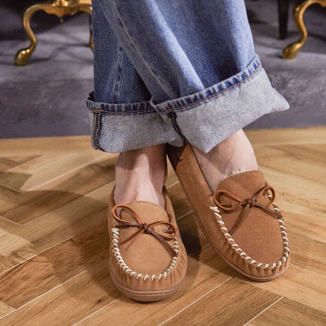 ミネトンカ MINNETONKA モカシン cadence-40601-cin -靴＆ファッション