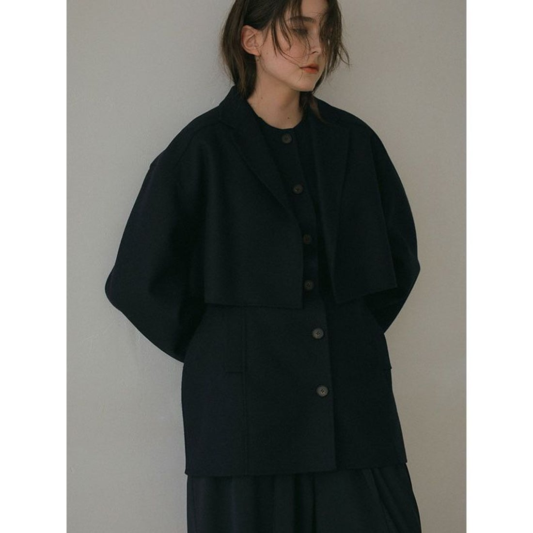 エトレトウキョウ ETRE' TOKYO 2ピースリバージャケット （NAVY） -靴