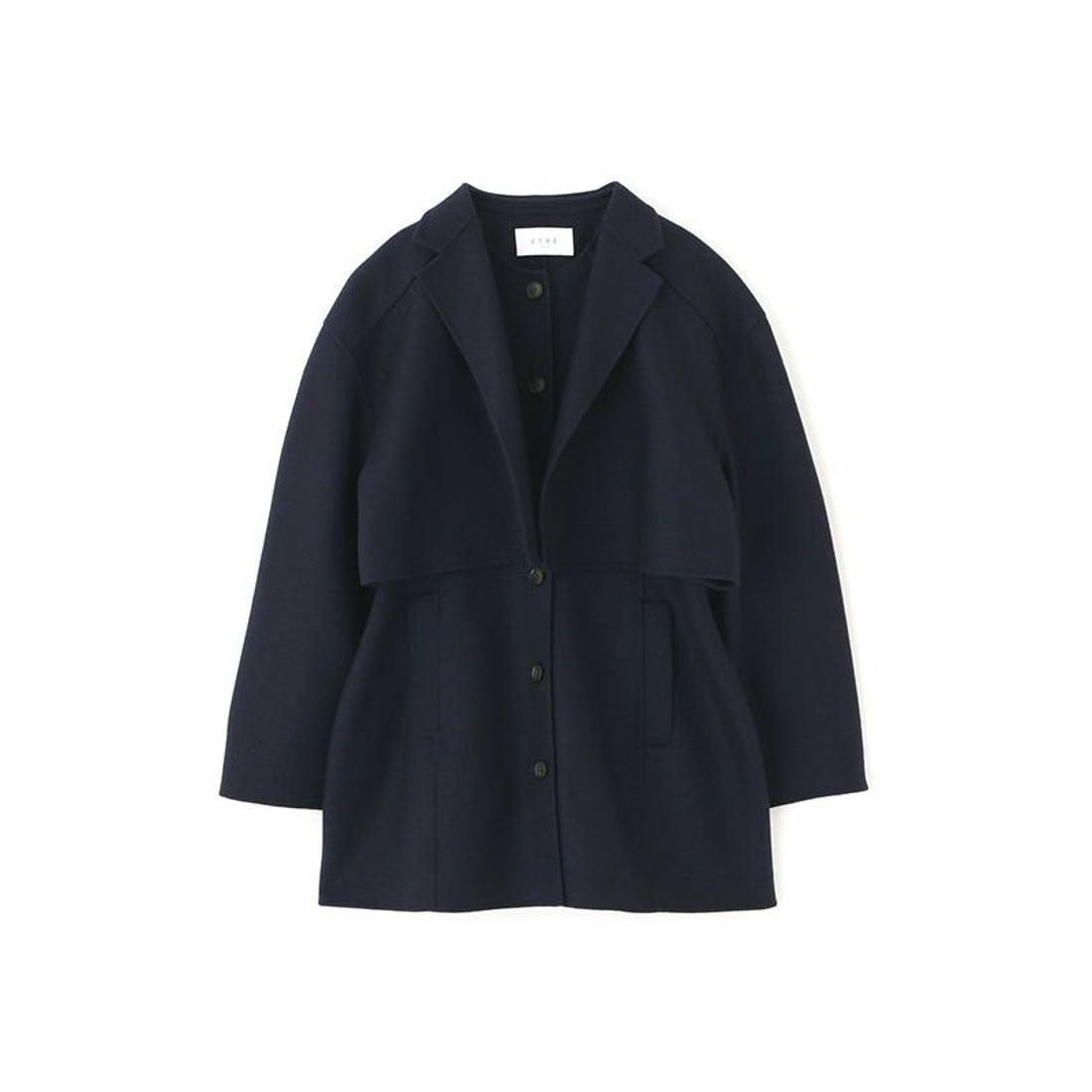 エトレトウキョウ ETRE' TOKYO 2ピースリバージャケット （NAVY