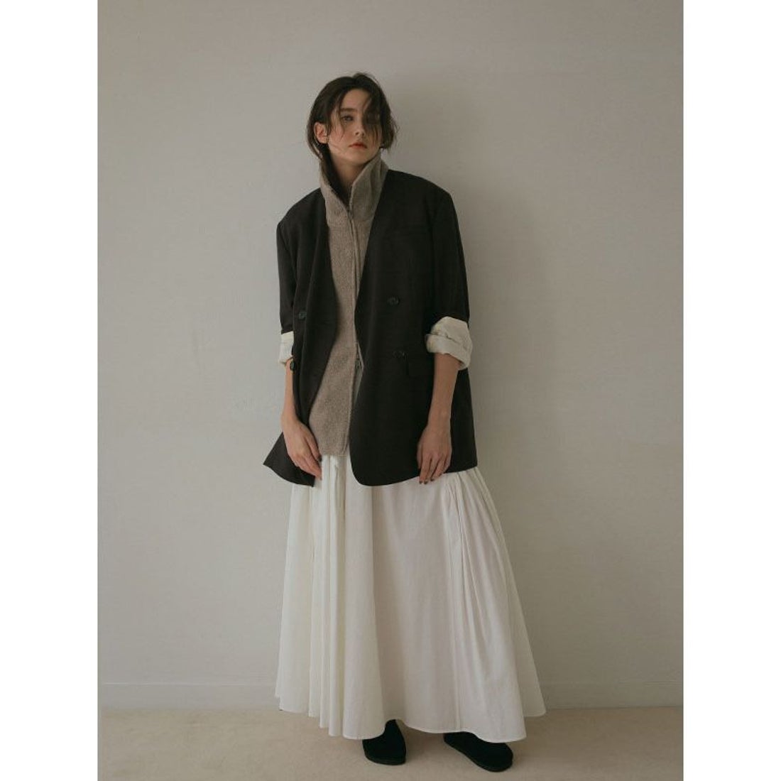 エトレトウキョウ ETRE' TOKYO 【セットアップ対応商品】ノーカラー