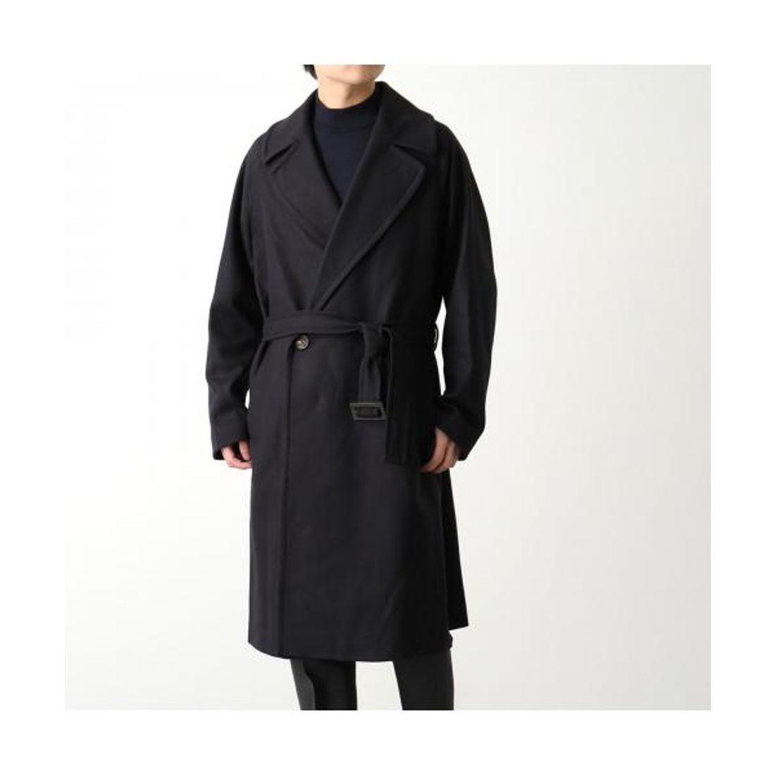 イーヴォ HEVO HEVO コート BRINDISI G725 ダブルブレスト ベルト付