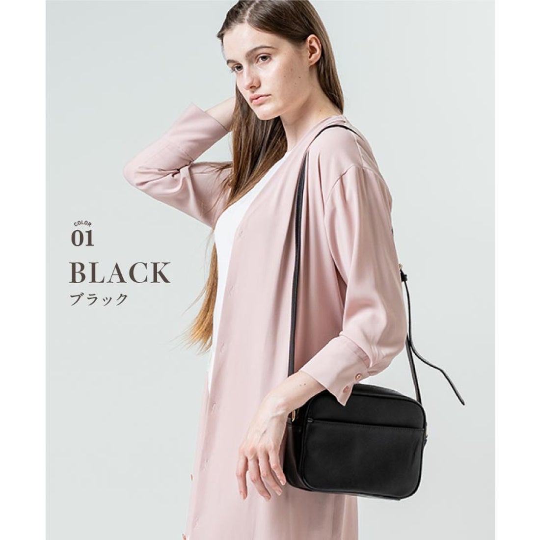 MURA ショルダーバッグ レディース 本革 レザー 牛革 シンプル 肩掛け