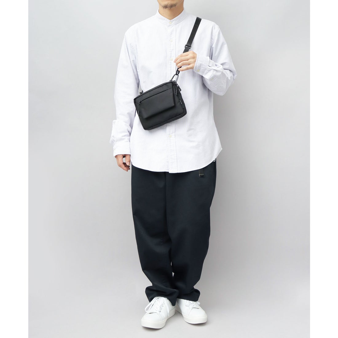 ノワール NoiR ショルダーバッグ メンズ レディース 黒 ミニショルダー