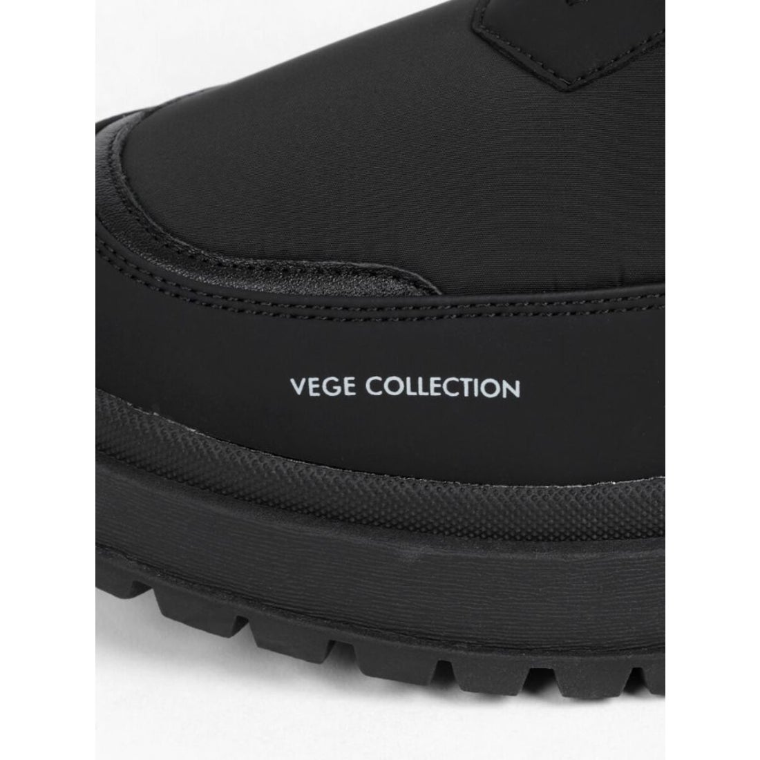 ヌエール nouer VEGE×nouer ラバーファスナースノーブーツ （ブラック